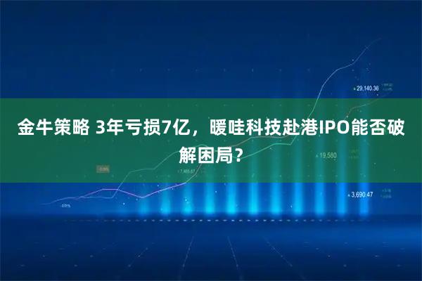 金牛策略 3年亏损7亿，暖哇科技赴港IPO能否破解困局？